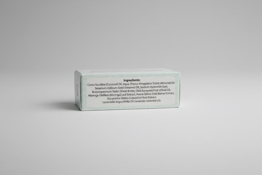 Nhiru Moringa Oats Licorice Soap